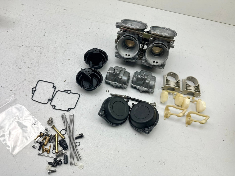 BMW F 650 169 carburador Mikuni, membrana de la válvula de mariposa, limpieza ultrasónica