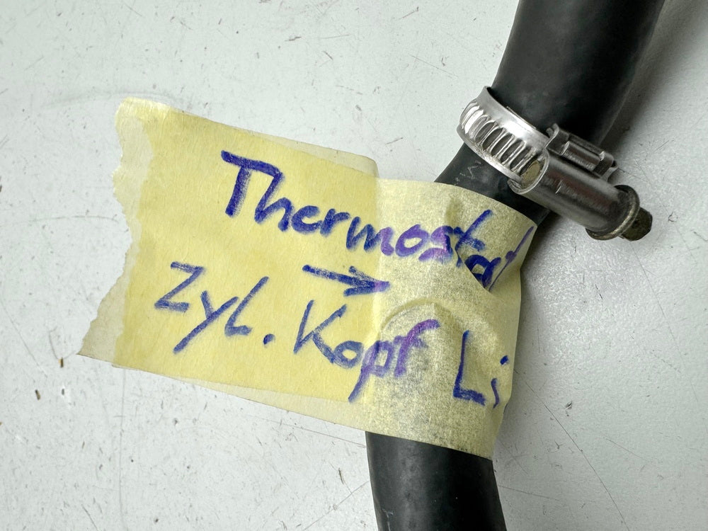 HONDA CBR 600 PC19 PC23 Kühlerschlauch Thermostat -> Zylinderkopf links