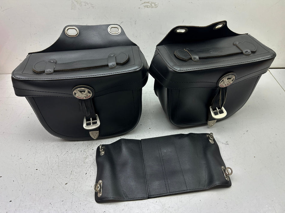 YAMAHA XV 535 VIRAGO Chopper Satteltaschen Held Packtaschen universal Leder