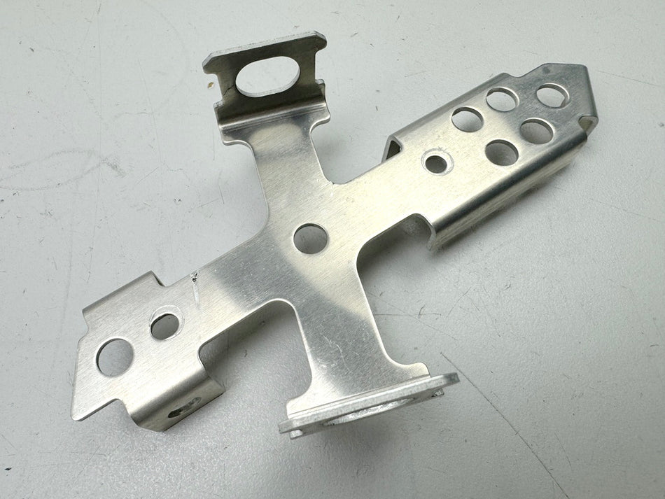 KAWASAKI ZX-6R 636 C Halterung für Relais Halteplatte Träger am Heckrahmen 05-06