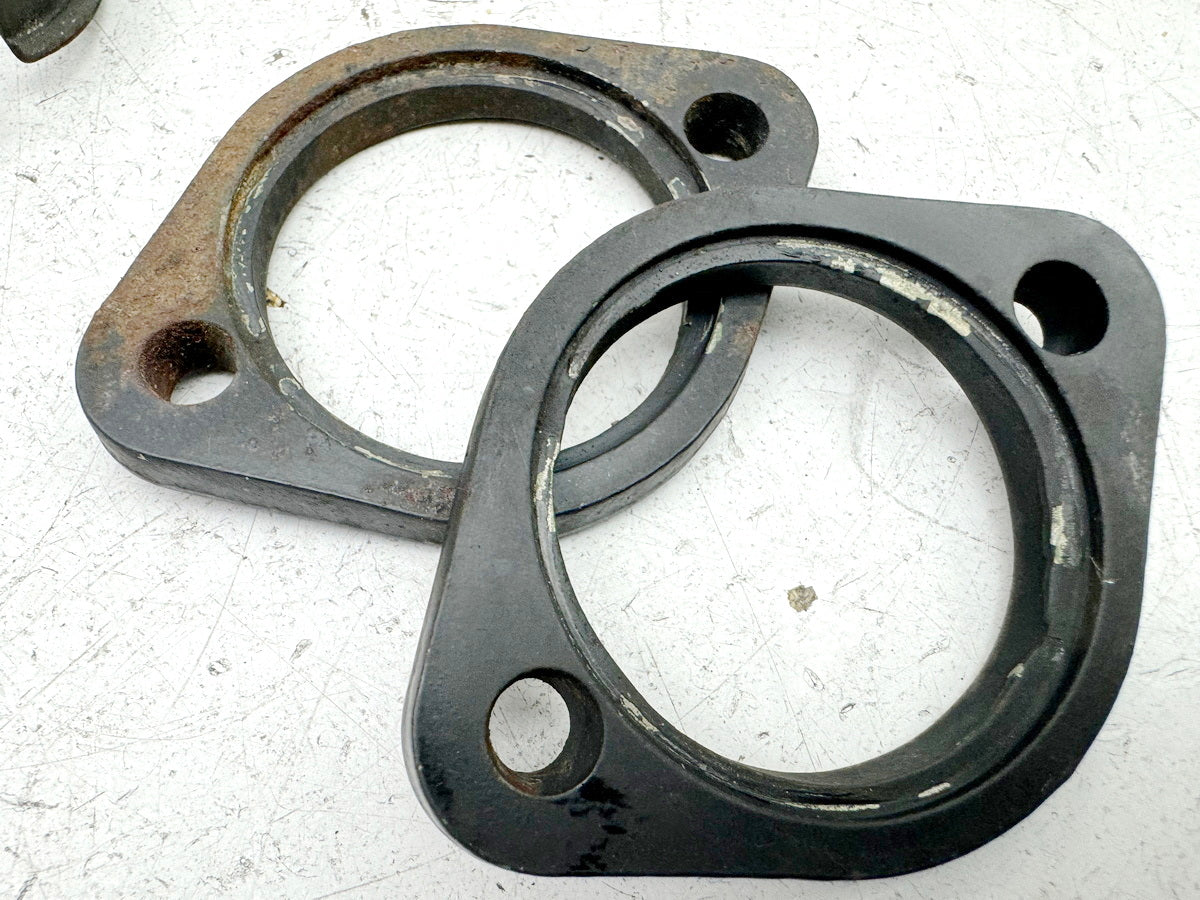 HONDA CBR 600 PC19 PC23 Krümmerkronen Halter Krümmer Muttern Halbmonde Schellen