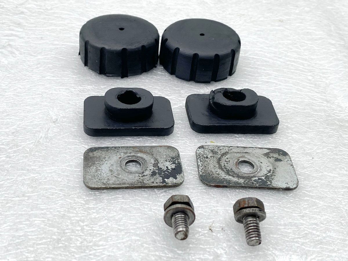 YAMAHA RD 250 1A2 Depósito Gomas Soporte Amortiguador Tornillo