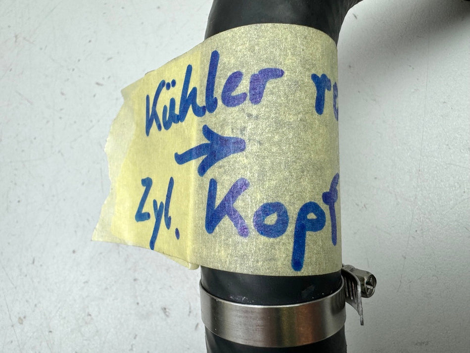 KAWASAKI ZX-6R 636 C Kühlerschlauch Kühler rechts zu Zylinderkopf Motor 05-06