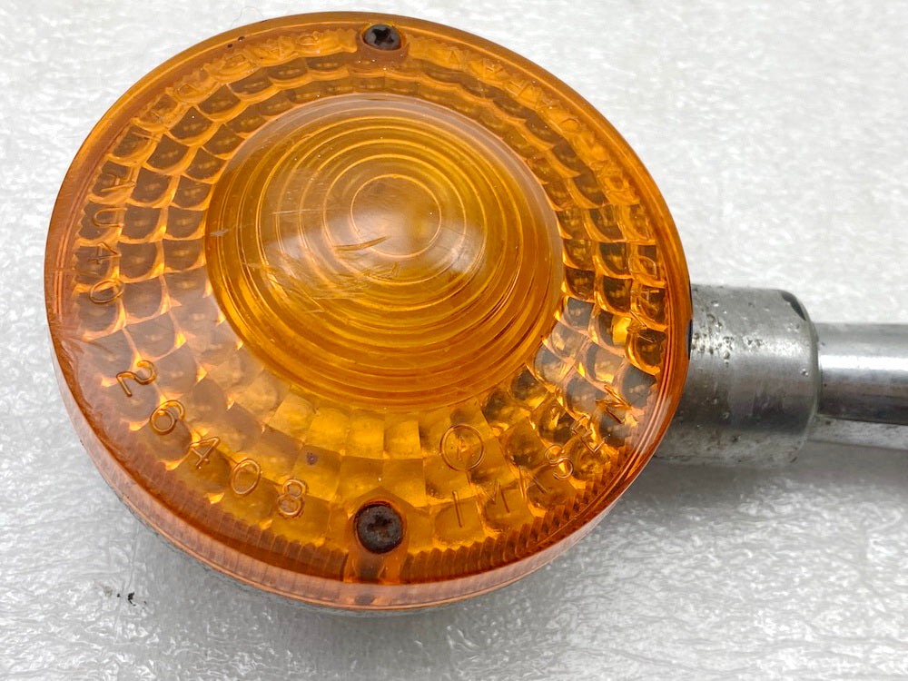 YAMAHA RD 250 1A2 Intermitente delantero derecho cristal de intermitente original