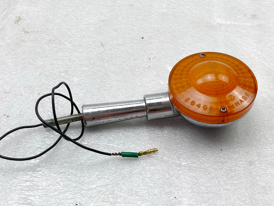YAMAHA RD 250 1A2 Intermitente delantero izquierdo original Cristal intermitente