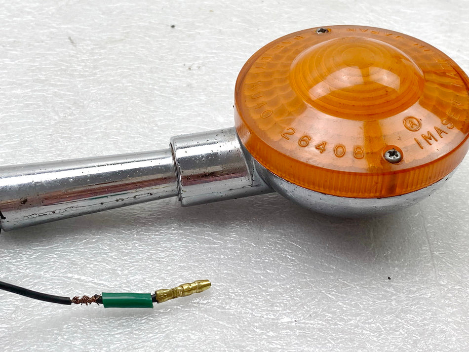 YAMAHA RD 250 1A2 Intermitente delantero izquierdo original Cristal intermitente