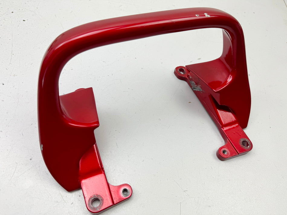 HONDA NTV 650 RC33 REVERE Passenger Grab Handle Grab Rail Rear Passenger Red