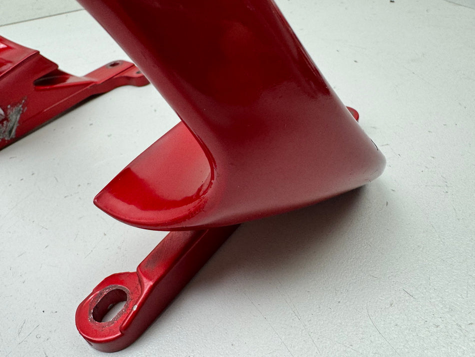 HONDA NTV 650 RC33 REVERE Passenger Grab Handle Grab Rail Rear Passenger Red