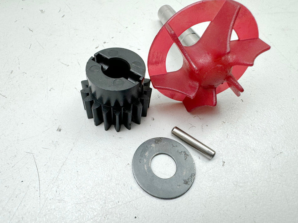 BMW F 650 169 Bomba de agua, piñón de accionamiento, eje, bomba de refrigerante, impulsor (motor)