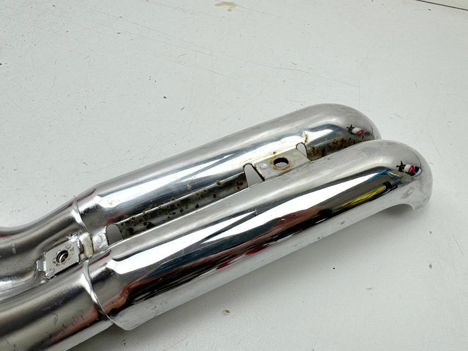 KAWASAKI EL 250 B Eliminator Abdeckung Krümmer unten Hitzeschutz Cover Blende