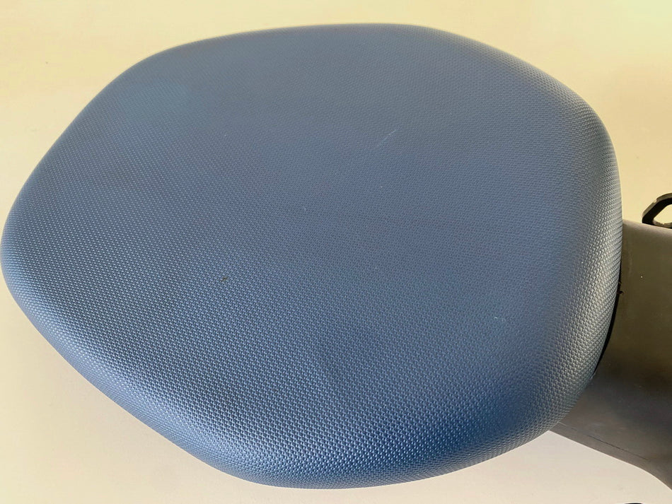 BMW C1 125 200 ABS reposacabezas de cuero azul para asiento