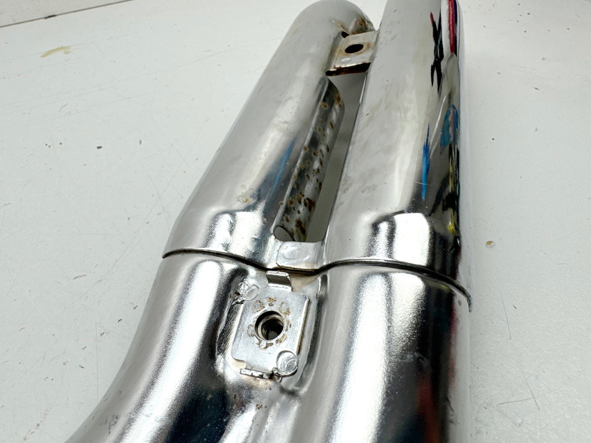 KAWASAKI EL 250 B Eliminator Cover Manifold Bottom Heat Shield Cover Trim