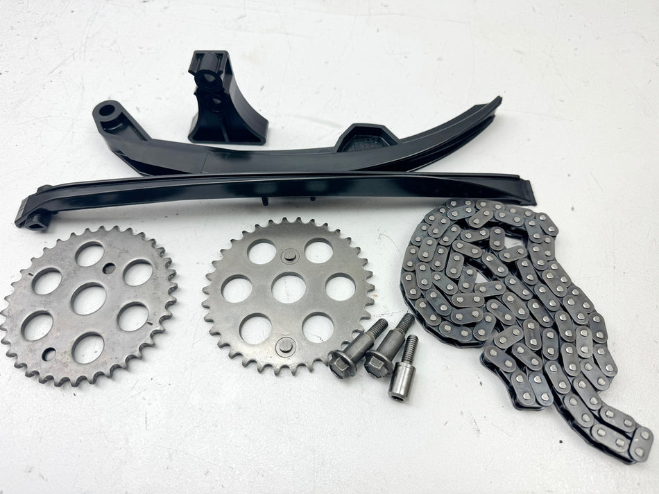 BMW F 650 169 Steuerkette Spannschiene Laufschiene Kettenrad Kette Antrieb Motor