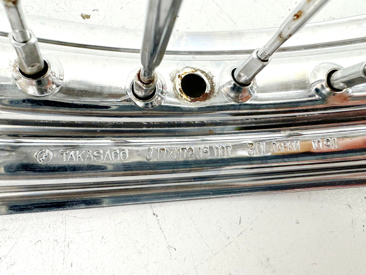 KAWASAKI EL 250 B Eliminator Rim front Wheel accident-free Hub J17x2.15