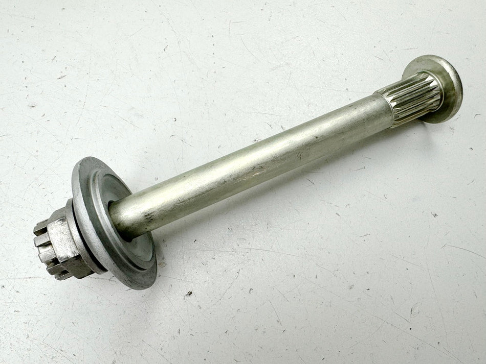 HONDA NTV 650 RC33 REVERE Steckachse hinten Achse Mutter Distanz (für Felge)
