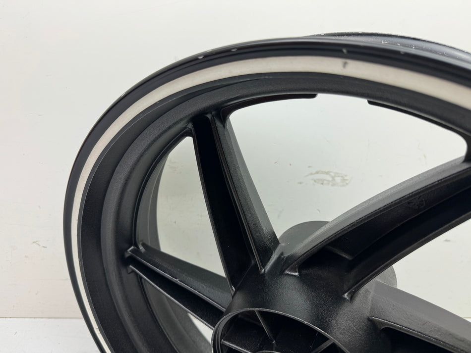 HYOSUNG GT 125 N Comet Felge hinten Hinterrad Wheel J 17 x MT 4.00 schwarz