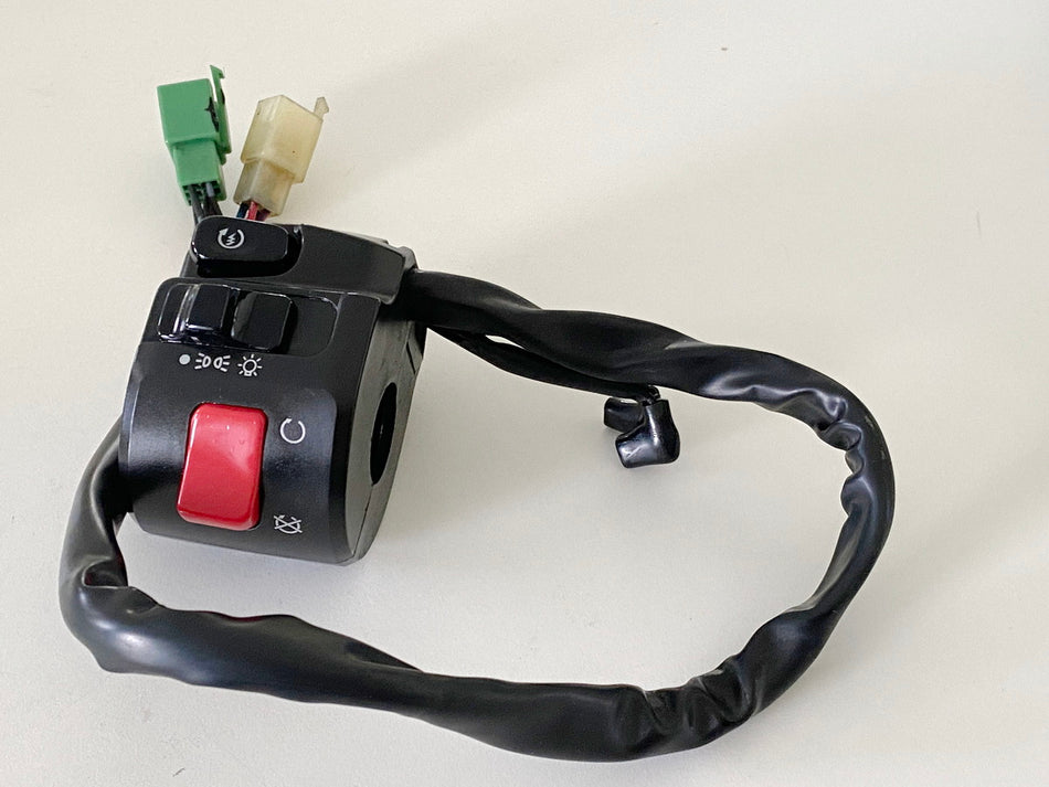 KAWASAKI ZZR 1100 G ZXT10G Interruptor de manillar derecho Interruptor de encendido/apagado de emergencia Interruptor de parada de emergencia