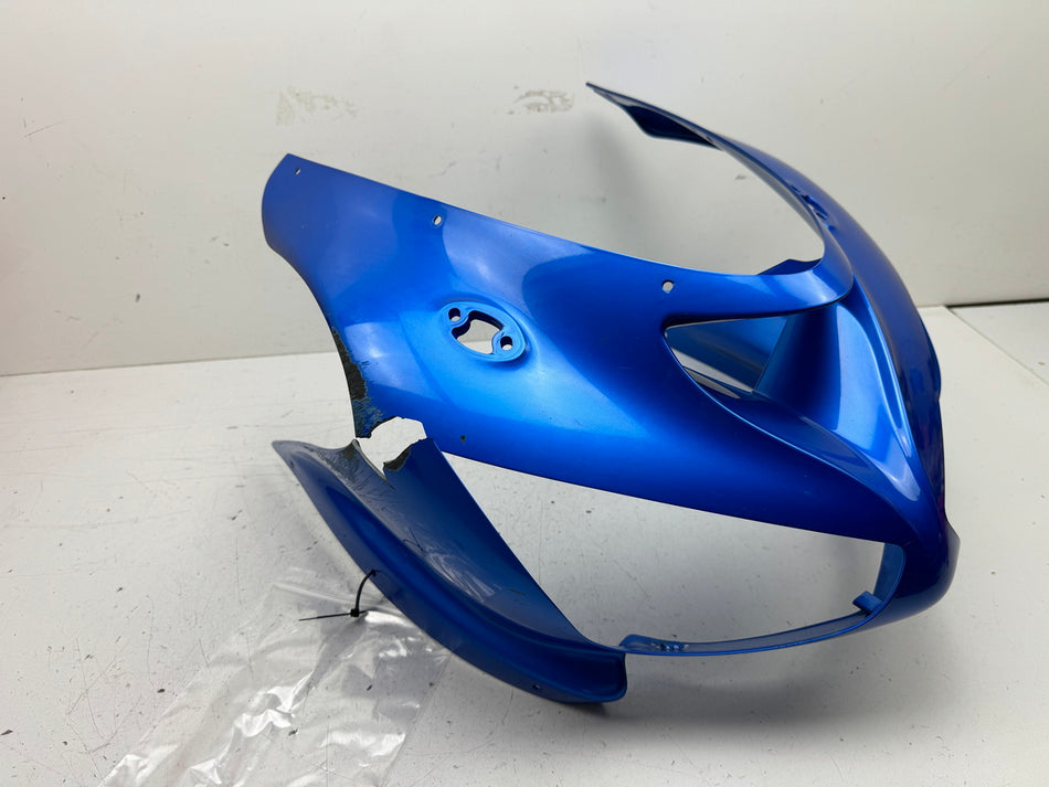 KAWASAKI ZX-6R 636 C Frontverkleidung Kanzel Maske Oberteil Lampenmaske 05-06