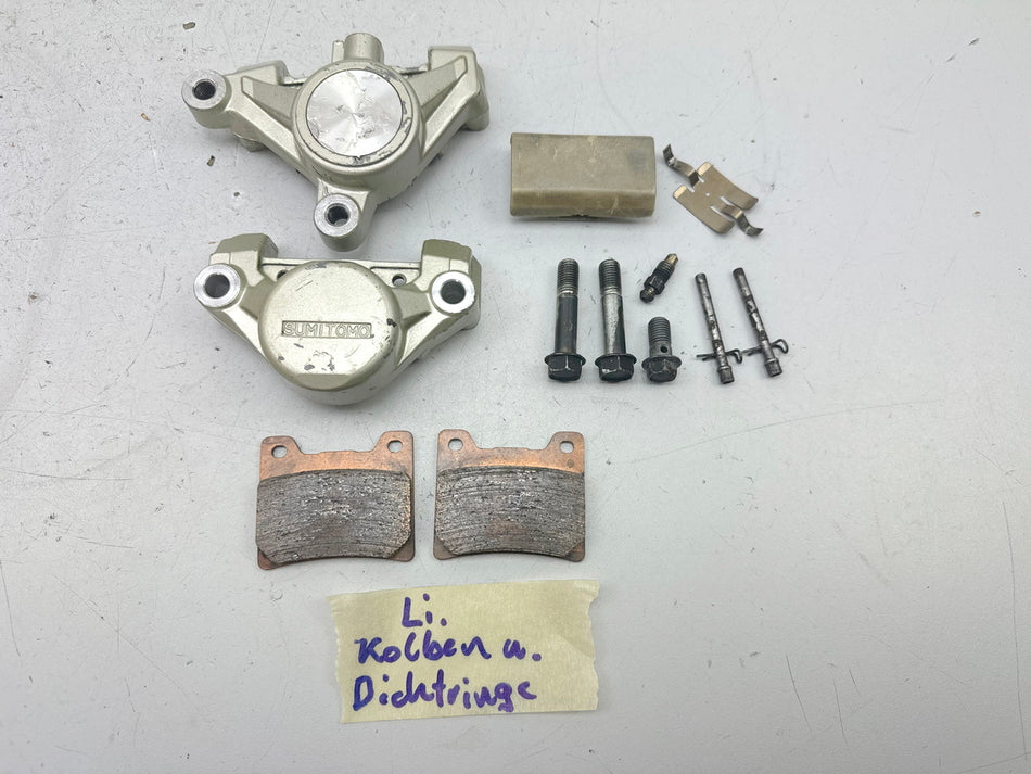 YAMAHA FZX 750 2MU (2JE) Brake Caliper Left Brake Caliper Brake Pads