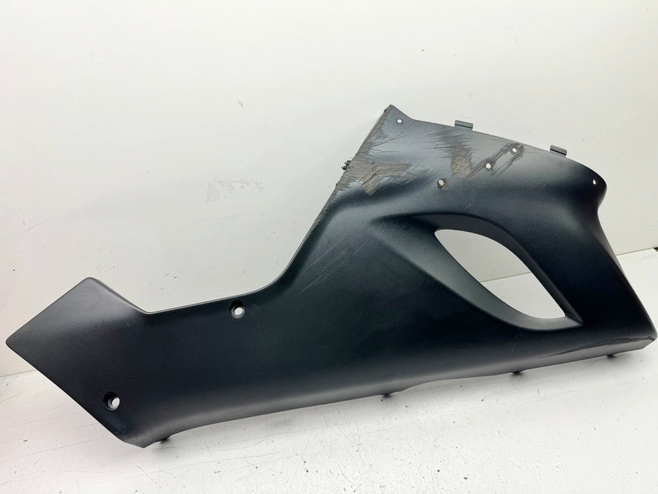 KAWASAKI ZX-6R 636C Verkleidung Bug rechts unten Abdeckung Bugspoiler matt 05-06