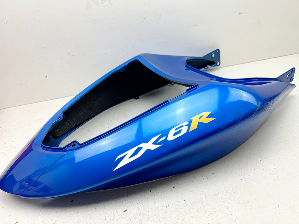 KAWASAKI ZX-6R 636 C Heckverkleidung blau Abdeckung Cover Heck Blende 05-06