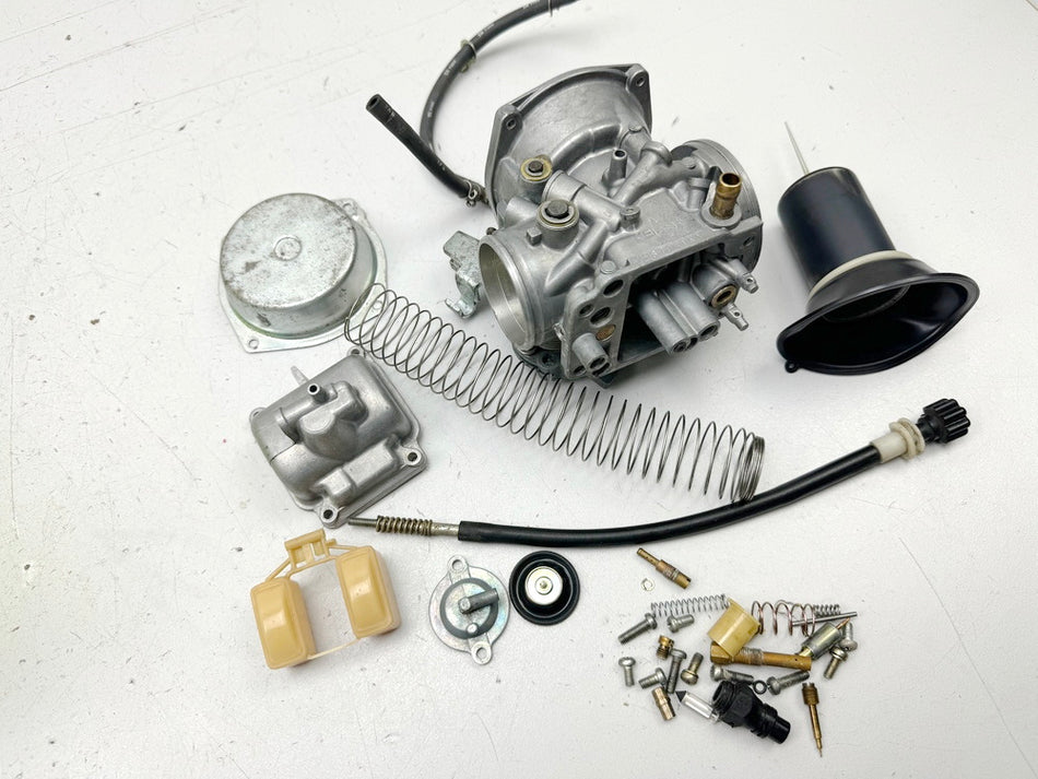 HONDA NX 650 RD08 DOMINATOR Carburador Keihin limpiado por ultrasonidos Válvulas de acelerador