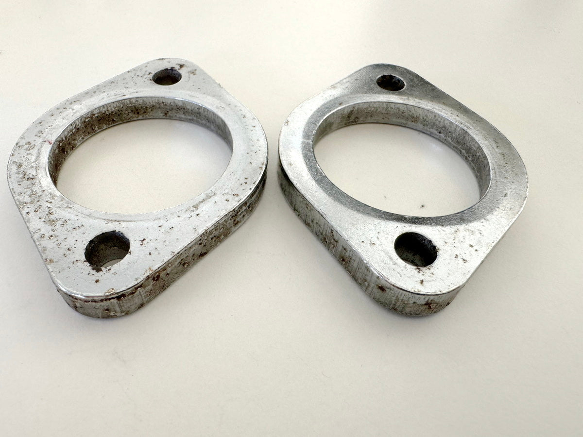 KAWASAKI EL 250 B Eliminator Mount Manifold Clamps Half-moon Flange