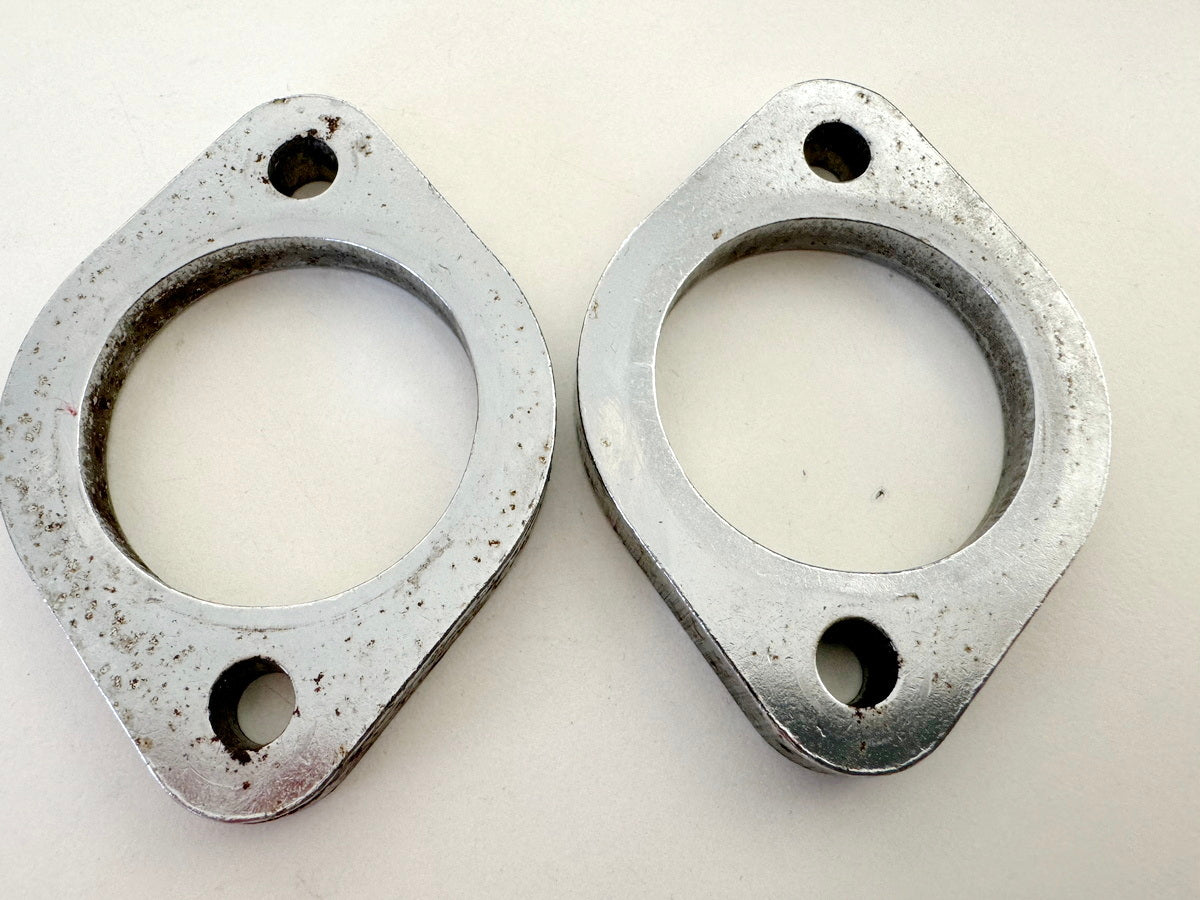 KAWASAKI EL 250 B Eliminator Mount Manifold Clamps Half-moon Flange