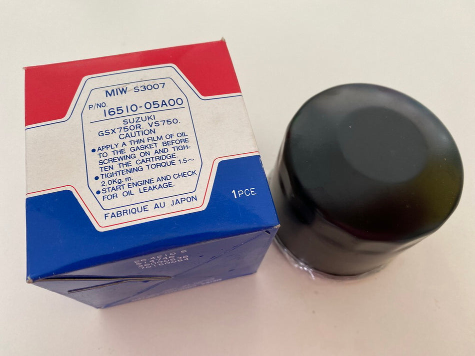 MIW Meiwa Oil Filter S3007 Suzuki GSX VS Ref. No. 16510-05A00 - NEW