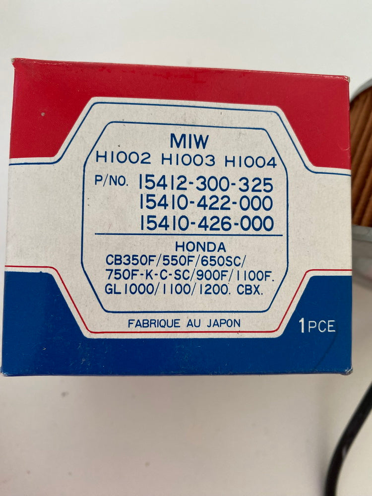 Meiwa Ölfilter Oil Filter H1002 H1003 H1004 Honda 15412-300-325 15410-422 - NEU