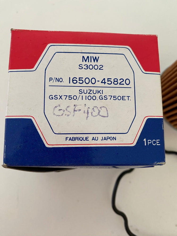 Meiwa Oil Filter MIW S3002 Suzuki 16500-45820 GS GSF GSX - NEW