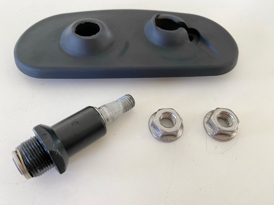 BMW C1 125 200 ABS Cubierta Tapa Motor limpiaparabrisas Eje Tornillo Soporte