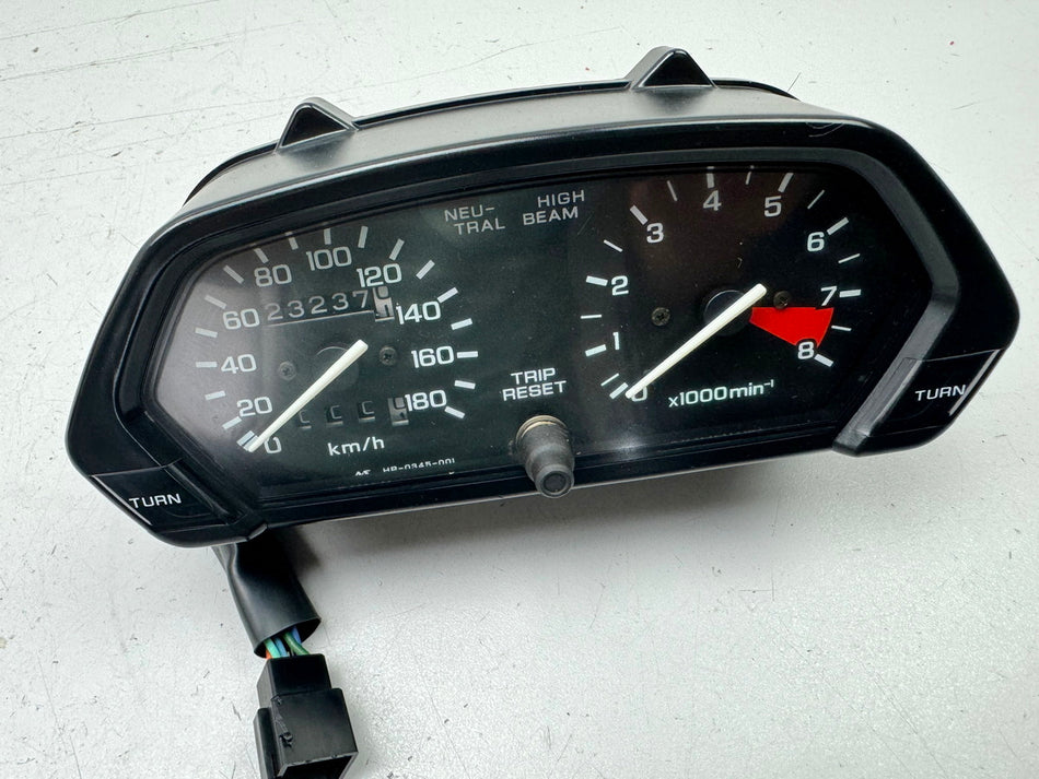 HONDA NX 650 RD08 DOMINATOR Cuentakilómetros Salpicadero Instrumentos 23236 km Tacómetro