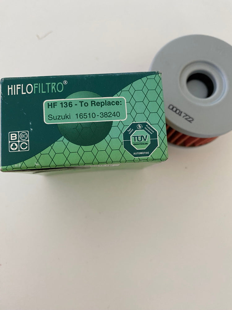 Hiflo Oil Filter HF136 Oil Filter Suzuki Beta Betamotor - NEW