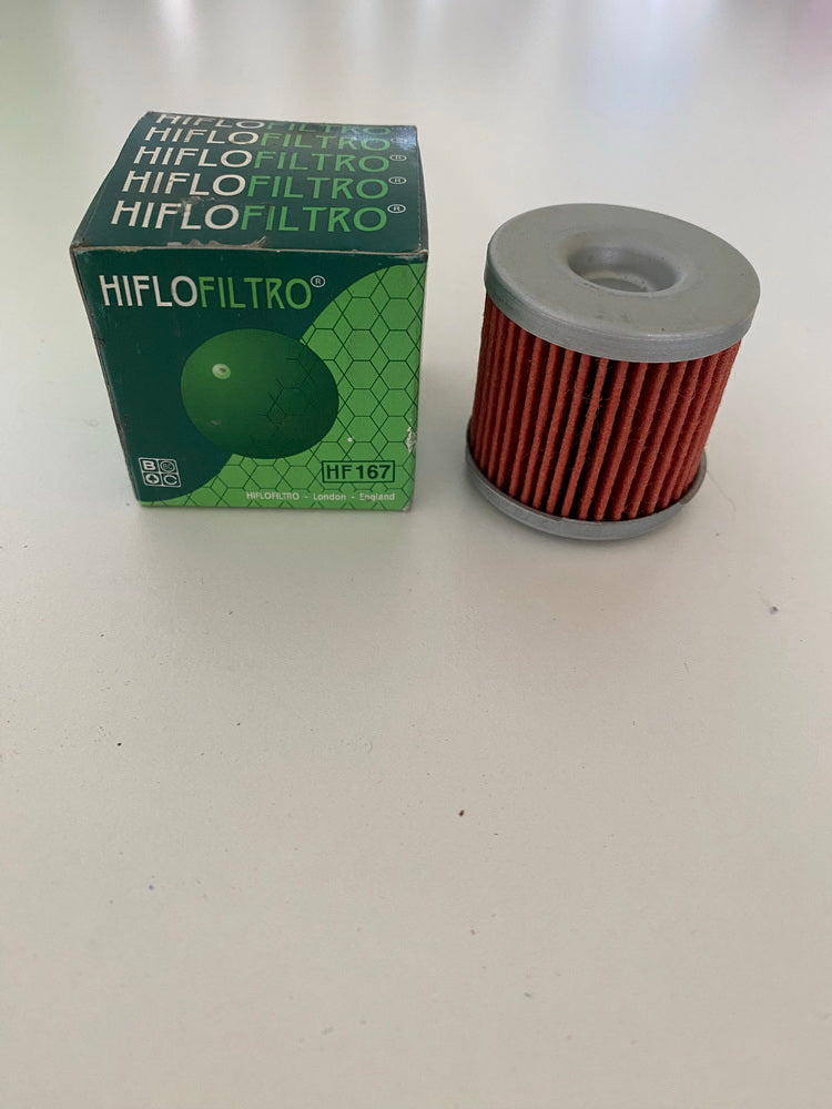 Hiflo Filtro de aceite HF167 Filtro de aceite Daelim Nº comp. 15412-KN6-9612 - NUEVO
