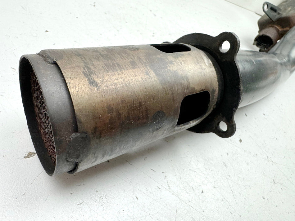 HYOSUNG GT 125 N Comet Abgaskrümmer vorn Krümmerrohr Sammler Krümmer Muffler