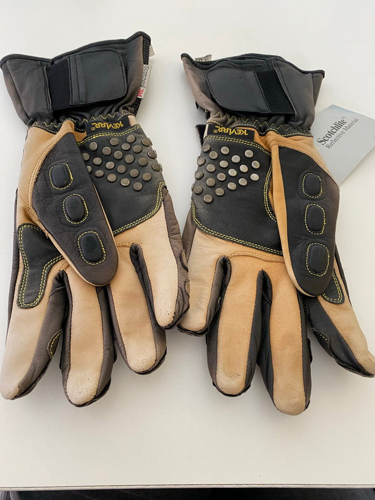 Motorcycle Gloves Akito Schoeller with Kevlar Size 7.5 S NEW