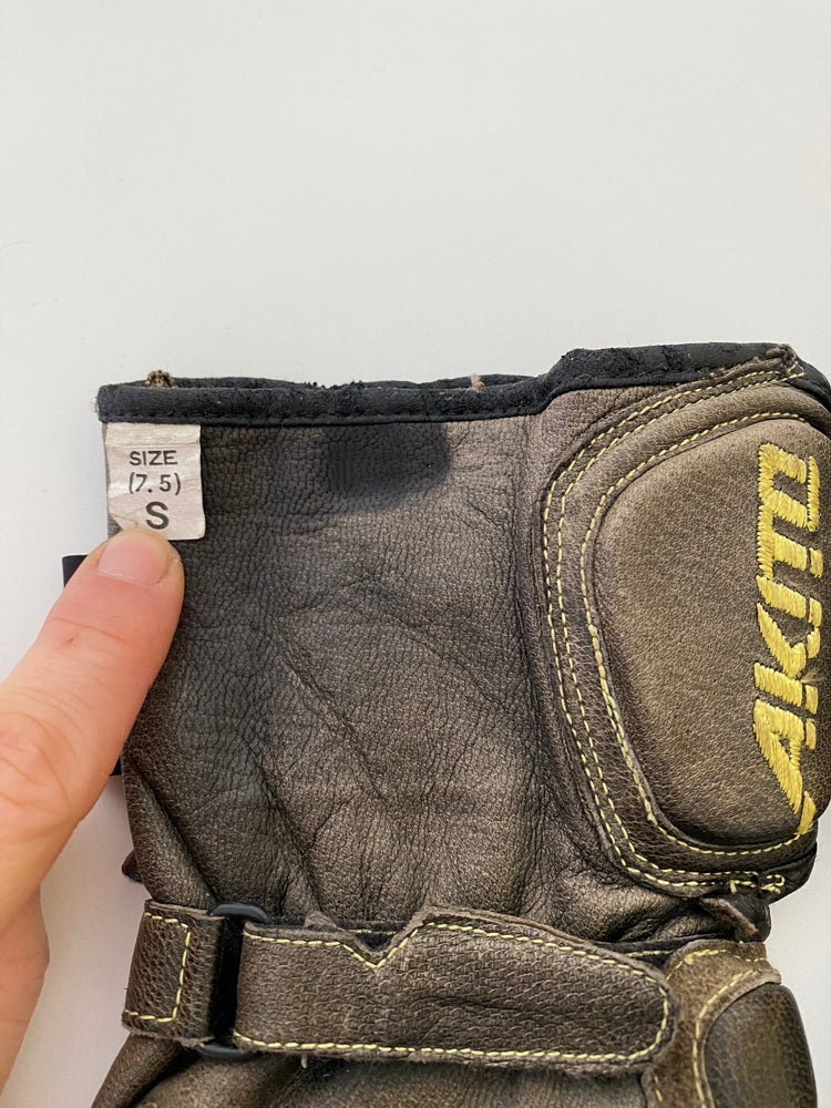 Motorradhandschuhe Handschuhe Motorrad Leder Aktito Kevlar Größe 7,5 S - NEU