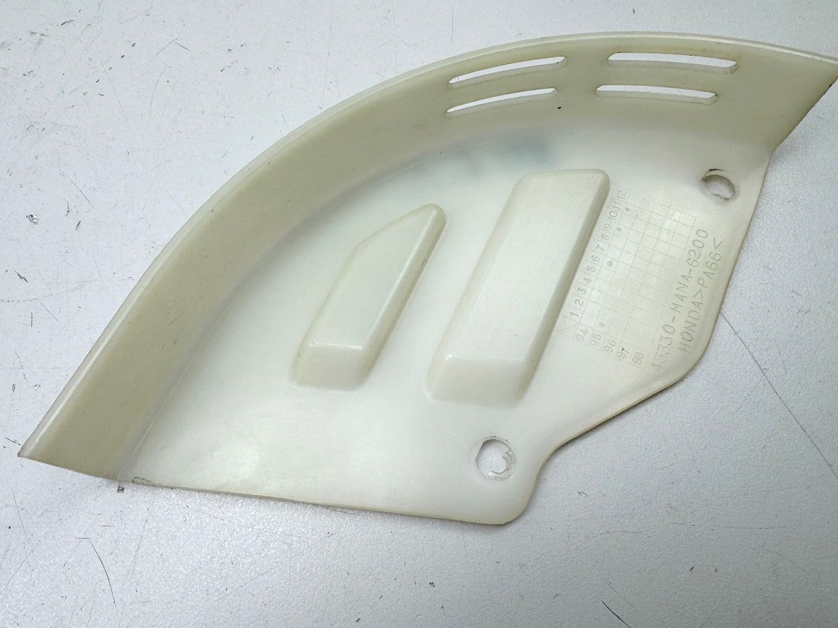 HONDA NX 650 RD08 DOMINATOR Abdeckung Bremsscheibe hinten Verkleidung Deckel