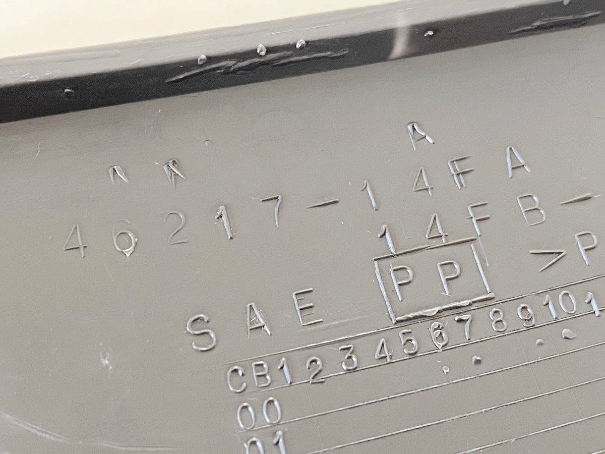 SUZUKI AN 400 WVAU BURGMAN Abdeckung Rückenlehne Cover Verkleidung Blende K1 K2