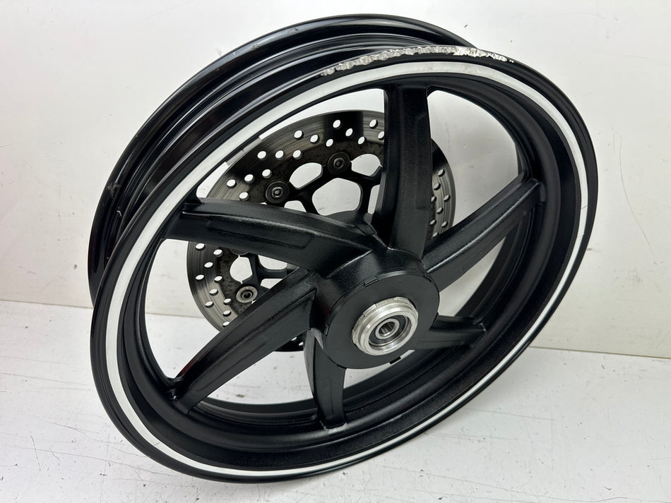 HYOSUNG GT 125 N Comet Felge vorn Vorderrad Bremsscheibe Wheel J17x3.00 schwarz