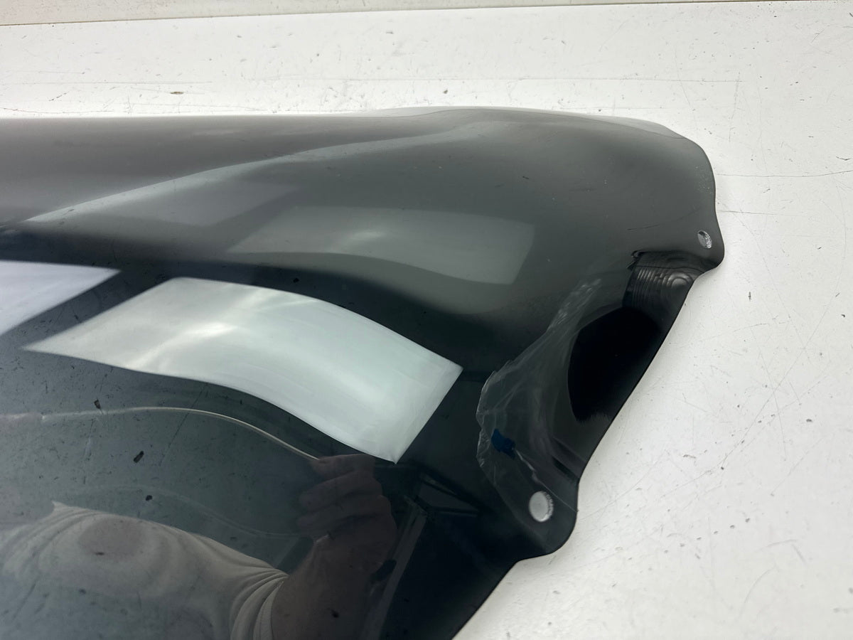 KAWASAKI ZX-10R ZXT00D Windschild schwarz Verkleidungsscheibe für Kanzel 06-07