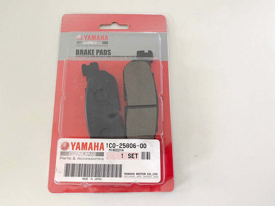 Yamaha Bremsbelag Satz Bremsbeläge hinten original 1C0-25806-00 X-MAX - NEU