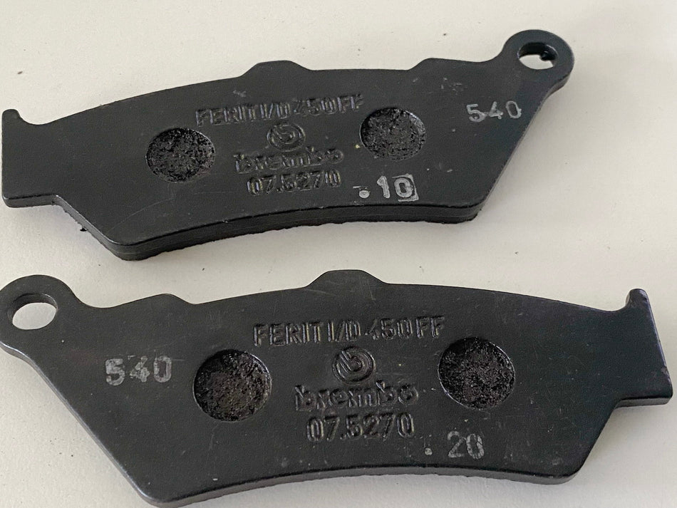 Yamaha Brake Pad Set Front Brake Pads Original 2C8-W0045-00 DT125 - NEW