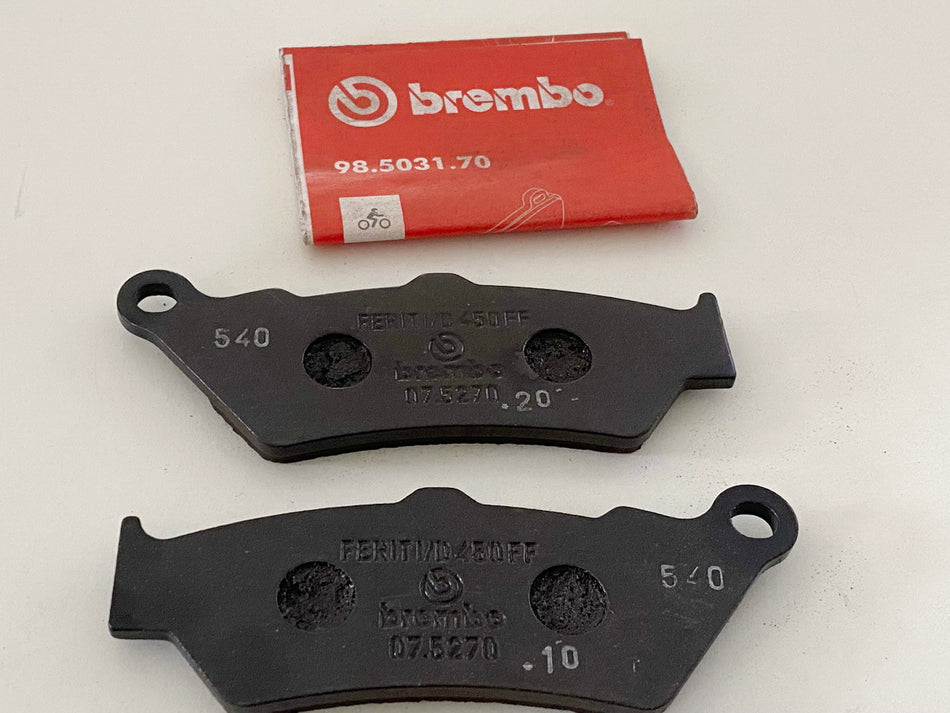 Yamaha Brake Pad Set Front Brake Pads Original 2C8-W0045-00 DT125 - NEW