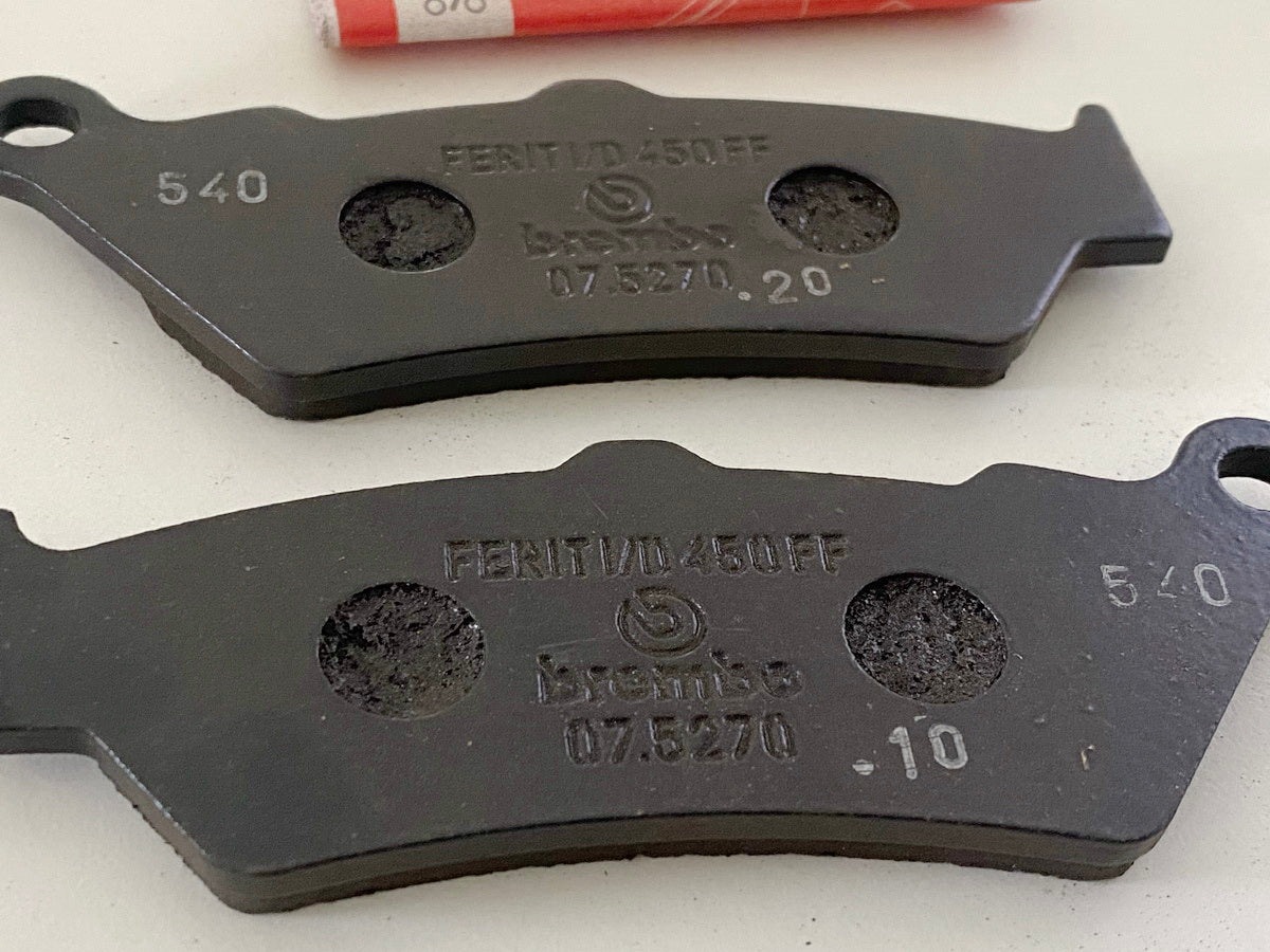 Yamaha Brake Pad Set Front Brake Pads Original 2C8-W0045-00 DT125 - NEW
