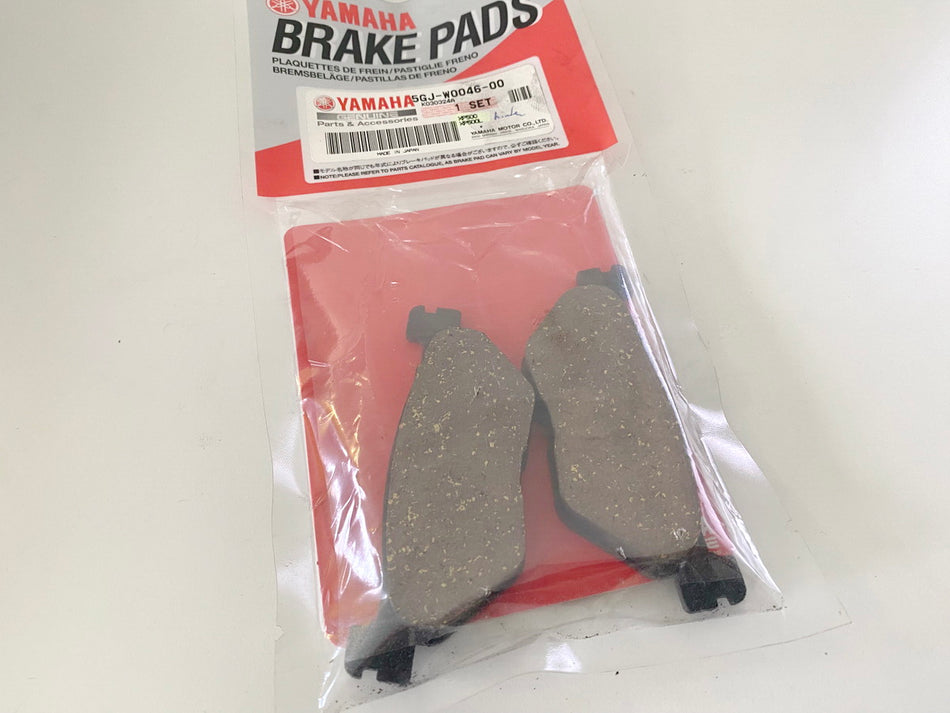 Yamaha Brake Pad Set, Rear Brake Pads, Original 5GJ-W0046-00 TMAX - NEW