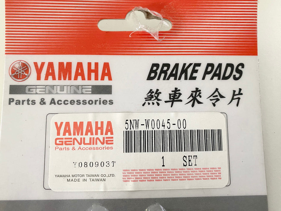Yamaha Brake Pad Set Brake Pads Front Original 5NW-W0045-00 Beluga Cygnus NEW