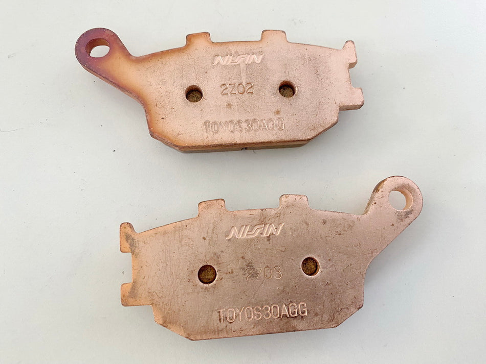 Yamaha Bremsbelag Satz Bremsbeläge hinten original 5SL-W0046-00 YZF-R6 - NEU