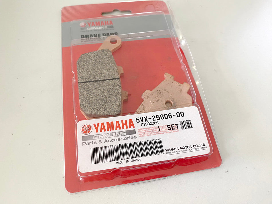 Yamaha Brake Pad Set Rear Brake Pads Original 5VX-25806-00 MT XSR XJ NEW